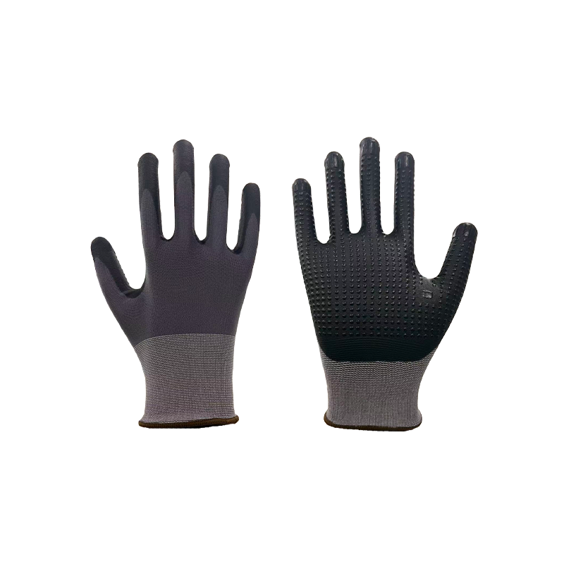 Luvas com contas de nylon e spandex